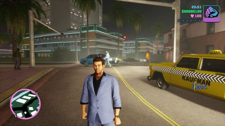 Gta Vice city - Tommy character.