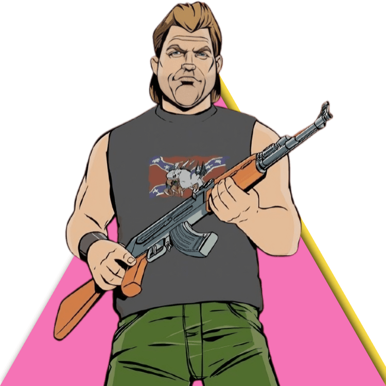 Gta Vice City - Phil Cassidy with Gun